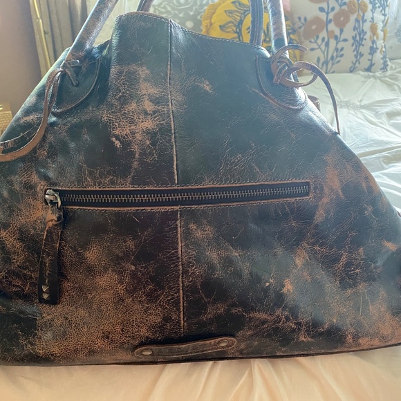 Bedstu organic black leather bag - Picture 3 of 14